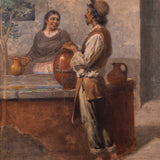Jesús Martínez Carrión (1860-1906) - Untitled Watercolor Painting, c.1897