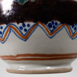 Antique Mexican Colorful Talavera Pitcher C.1850-1880