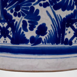 Ysauro Uriarte - Signed Antique Mexican Talavera Deer Vase, c.1900