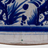 Ysauro Uriarte - Signed Antique Mexican Talavera Deer Vase, c.1900