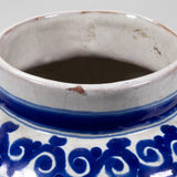 Ysauro Uriarte - Signed Antique Mexican Talavera Deer Vase, c.1900