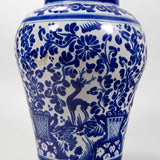 Ysauro Uriarte - Signed Antique Mexican Talavera Deer Vase, c.1900