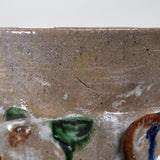 Dolores Porras - Vintage Animal Heads Pottery Vase