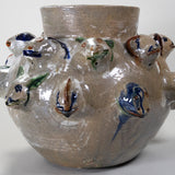 Dolores Porras - Vintage Animal Heads Pottery Vase
