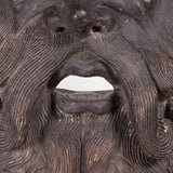 Early Guerrero Mexican Wood Carving Barbones Dance Mask
