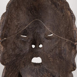 Antique Guerrero Mexican Carved Wood Barbones Dance Mask