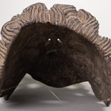 Antique Guerrero Mexican Carved Wood Barbones Dance Mask