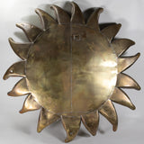 Sergio Bustamante (b.1949, Mexico) - Sun Hanging Wall Sculpture, Large 38" D., C.1970s