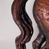 Sergio Bustamante - Signed Polychromed Ceramic Equestrian Sculpture