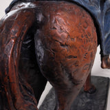 Sergio Bustamante - Signed Polychromed Ceramic Equestrian Sculpture