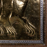 Sergio Bustamante - Important Multi-Material Golden Cat Wall Art, #8/100