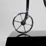 Mario Martin del Campo (b.1945, Guadalajara) - Surrealist Sterling Silver Sculpture, Penny-Farthing Bicycle