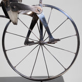 Mario Martin del Campo (b.1945, Guadalajara) - Surrealist Sterling Silver Sculpture, Penny-Farthing Bicycle