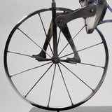 Mario Martin del Campo (b.1945, Guadalajara) - Surrealist Sterling Silver Sculpture, Penny-Farthing Bicycle