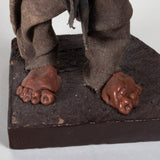 Luis Hidalgo (1901-1986) - "Aguador" Wax Figure with Glass Dome