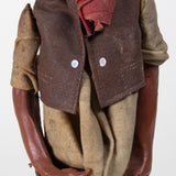 Luis Hidalgo (1901-1986) - "Aguador" Wax Figure with Glass Dome