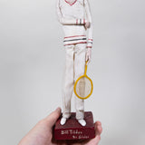 Luis Hidalgo (1901-1986) - "Bill Tilden" Wax Figure with Glass Dome