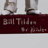 Luis Hidalgo (1901-1986) - "Bill Tilden" Wax Figure with Glass Dome