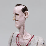 Luis Hidalgo (1901-1986) - "Bill Tilden" Wax Figure with Glass Dome