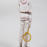 Luis Hidalgo (1901-1986) - "Bill Tilden" Wax Figure with Glass Dome