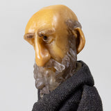 Luis Hidalgo (1901-1986) - "Dr. Atl" Wax Figure with Glass Dome, Dated 1933