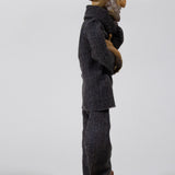 Luis Hidalgo (1901-1986) - "Dr. Atl" Wax Figure with Glass Dome, Dated 1933