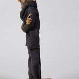 Luis Hidalgo (1901-1986) - "Dr. Atl" Wax Figure with Glass Dome, Dated 1933