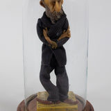 Luis Hidalgo (1901-1986) - "Dr. Atl" Wax Figure with Glass Dome, Dated 1933