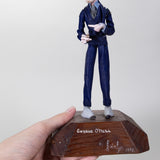 Luis Hidalgo (1901-1986) - "Eugene O'Neill" Wax Figure with Glass Dome, Dated 1928