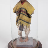 Luis Hidalgo (1901-1986) - "Don Crisanto Peres" Wax Figure with Glass Dome