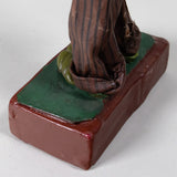 Luis Hidalgo (1901-1986) - "Castigador de Barrio" Mexican Wax Figure with Glass Dome, Dated 1930