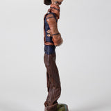 Luis Hidalgo (1901-1986) - "Castigador de Barrio" Mexican Wax Figure with Glass Dome, Dated 1930