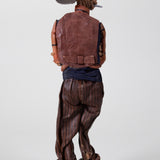 Luis Hidalgo (1901-1986) - "Castigador de Barrio" Mexican Wax Figure with Glass Dome, Dated 1930