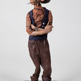Luis Hidalgo (1901-1986) - "Castigador de Barrio" Mexican Wax Figure with Glass Dome, Dated 1930
