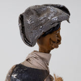 Luis Hidalgo (1901-1986) - "El Pato" Mexican Wax Figure with Glass Dome, Dated 1920