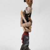 Luis Hidalgo (1901-1986) - "El Pato" Mexican Wax Figure with Glass Dome, Dated 1920