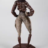 Luis Hidalgo (1901-1986) - "Charles Lindbergh" Mexican Wax Figure with Glass Dome, Dated 1927