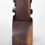 Alfredo Zalce - MCM Silver Accented Wood Carved Fish Sculpture