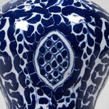 Early 20th Century Puebla Mexican Talavera Ginger Jar