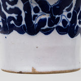 Early 20th Century Puebla Mexican Talavera Ginger Jar