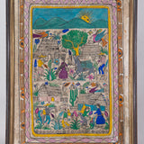 Salvador Flores - Amate Painting