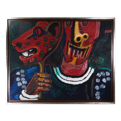 Rodrigo Ramirez Pimentel (1945-2022) - "Sorpresa" Oil Painting