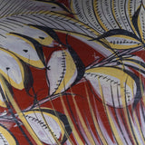 c. 1940 Large Tonala Birds of Paradise and Floral Pottery Floor Vase
