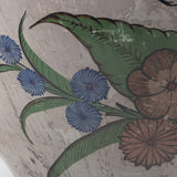 c.1940 Large Tonala Birds of Paradise and Floral Pottery Vase