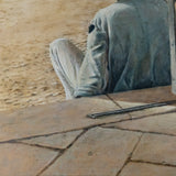 Harry McCormick (1942-2023) - "Seated Man" Oil Painting