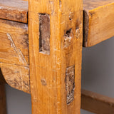 Mexican Spanish Colonial Sabino Wood Armchair, 18th Century