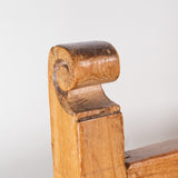 Mexican Spanish Colonial Sabino Wood Armchair, 18th Century