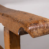 Mexican Spanish Colonial Sabino Wood Armchair, 18th Century
