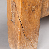 Mexican Spanish Colonial Sabino Wood Armchair, 18th Century