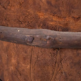 Mexican Equipale Barrel Wood and Leather Armchair
